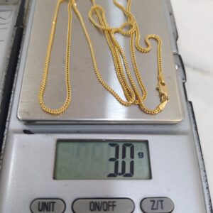 Classic 18K Yellow Gold Franco Chain