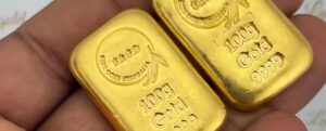 24 karat gold bar