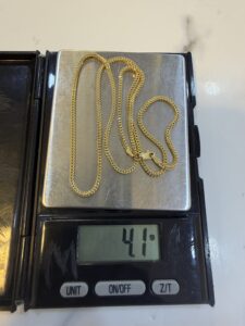 18 Karat Gold Franco Necklace (4.1)