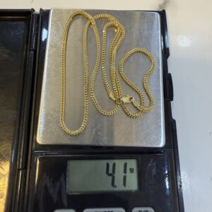 18 Karat Gold Franco Necklace (4.1)