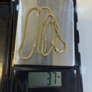 18 Karat Gold Franco Necklace (3.7g)