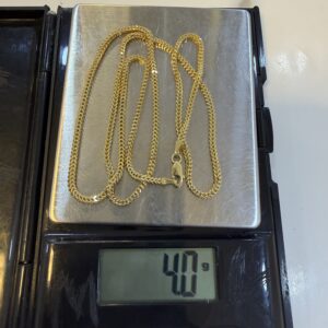 18 Karat Gold Franco Necklace (4.0g)