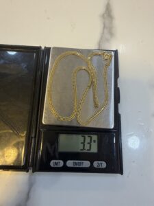 18 Karat Gold Carpet Necklace (3.3g)