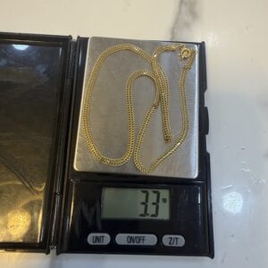 18 Karat Gold Carpet Necklace (3.3g)