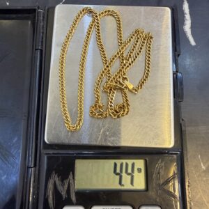 18 Karat Gold Cuban Necklace (4.4g)