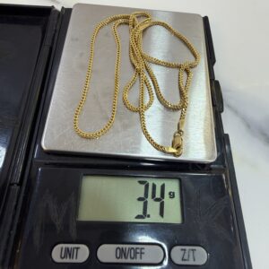 18 Karat Gold Franco Chain (3.4g)