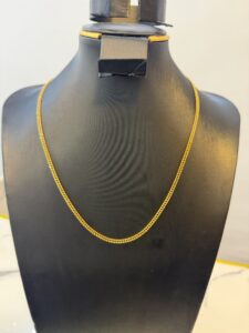 18 Karat Gold Cuban Necklace (4.4g)